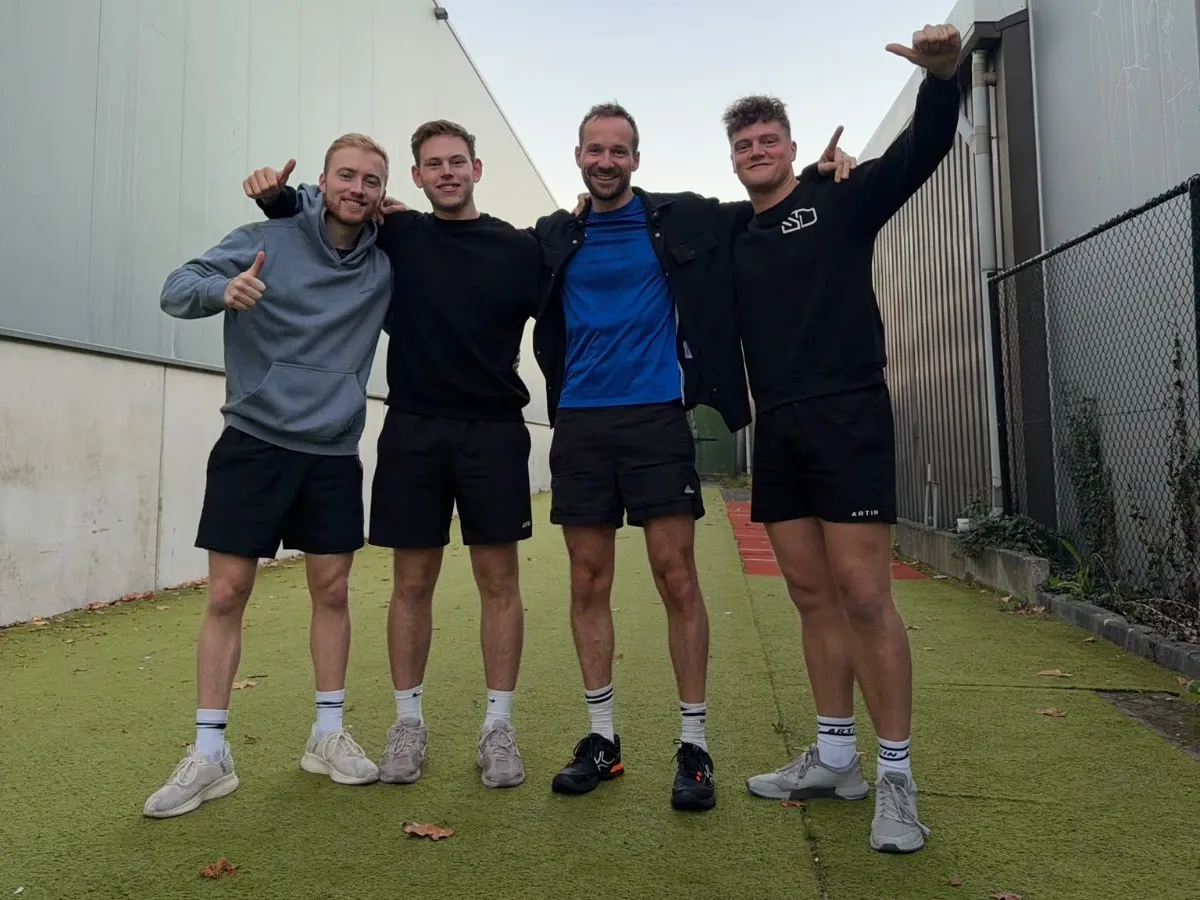 Leden van de 6AM Club na de training bij Infinity Fitness in Asten
